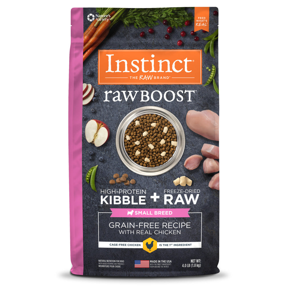 Grain-Free Small Breed Dog Food with Freeze-Dried Raw Chicken