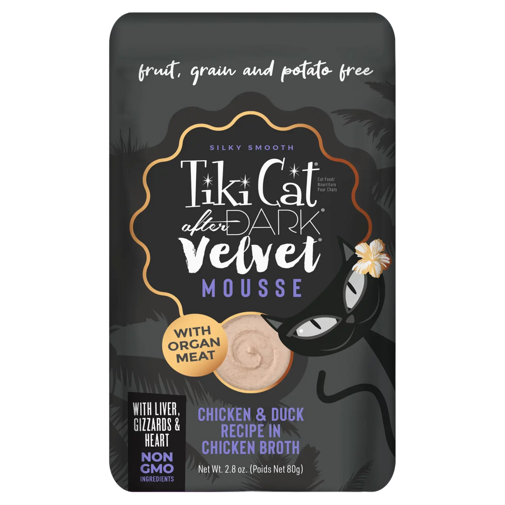 High-Protein Grain-Free Cat Food Pouch with Chicken & Duck