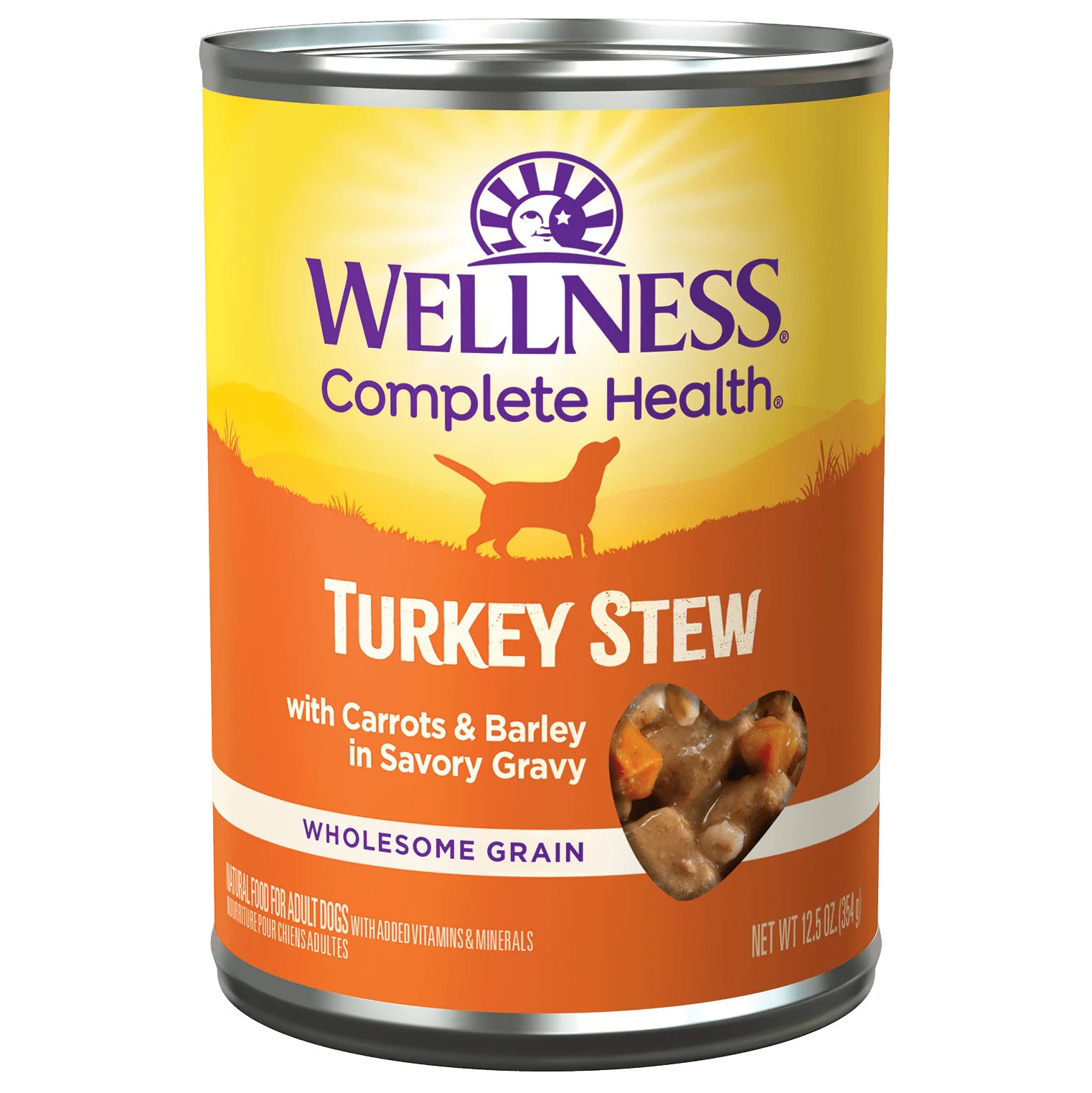 Turkey & Vegetable Stew for Adult Dogs in Savory Gravy