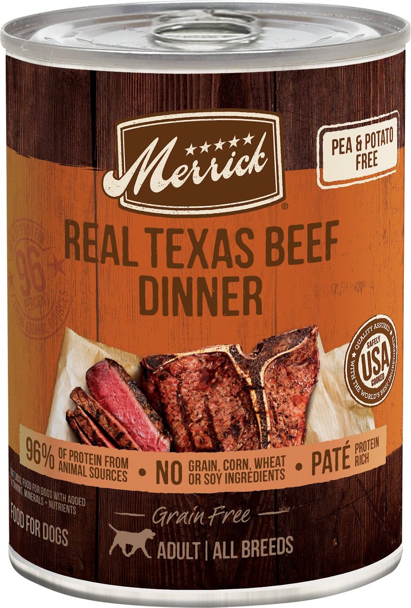 Grain-Free Beef Wet Dog Food with Beef Liver and Salmon Oil