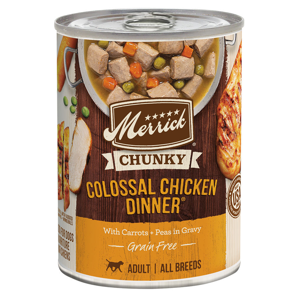High-Protein Chicken & Vegetable Wet Dog Food in Gravy