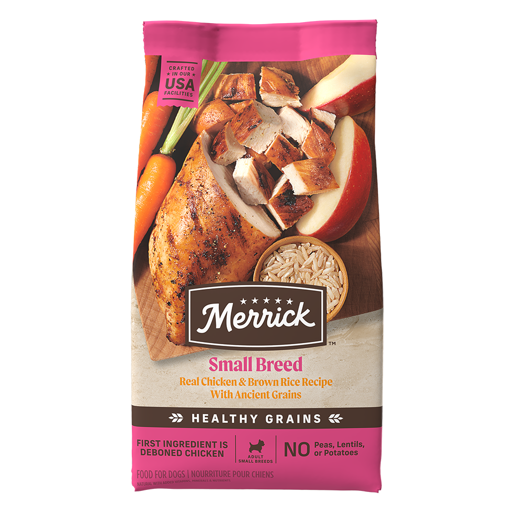 High-Protein Small Breed Dog Food with Deboned Chicken & Grains