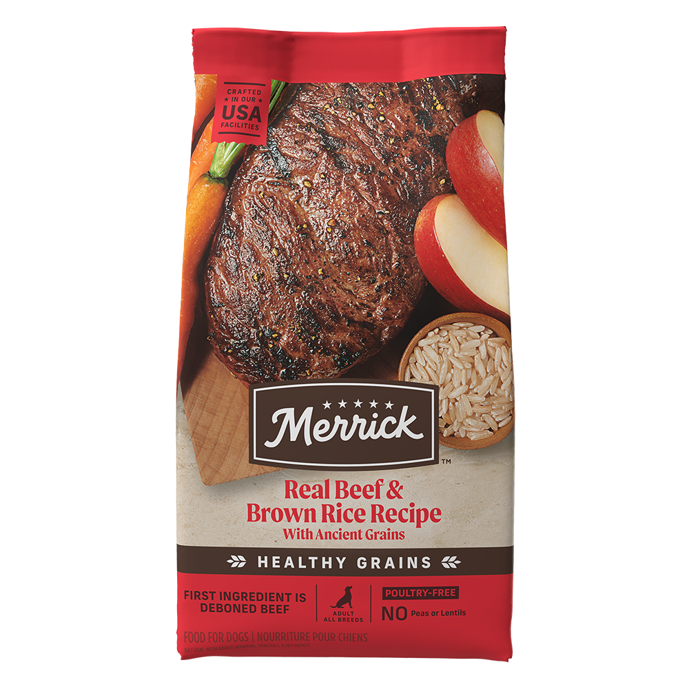 Deboned Beef & Whole Grains Adult Dog Food with Vegetables