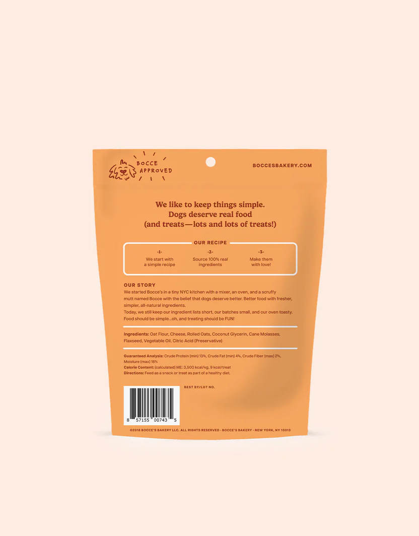 Wheat-Free Baked Dog Treats with Cheese, 6 oz