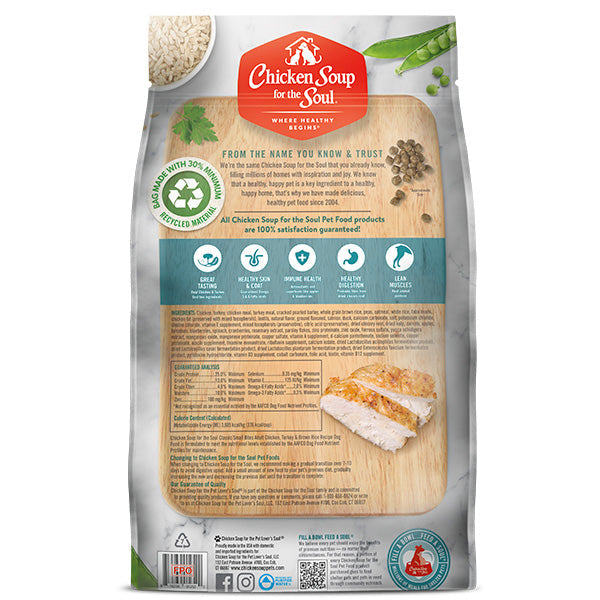 Chicken & Turkey Recipe Dry Dog Food for Adult Dogs