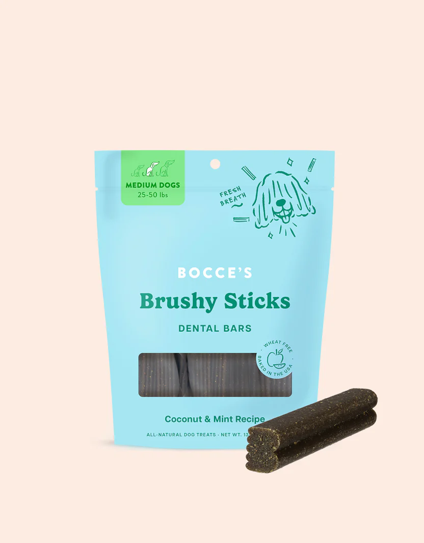 Brushy Stick Dental Bars for Dogs with Coconut & Mint