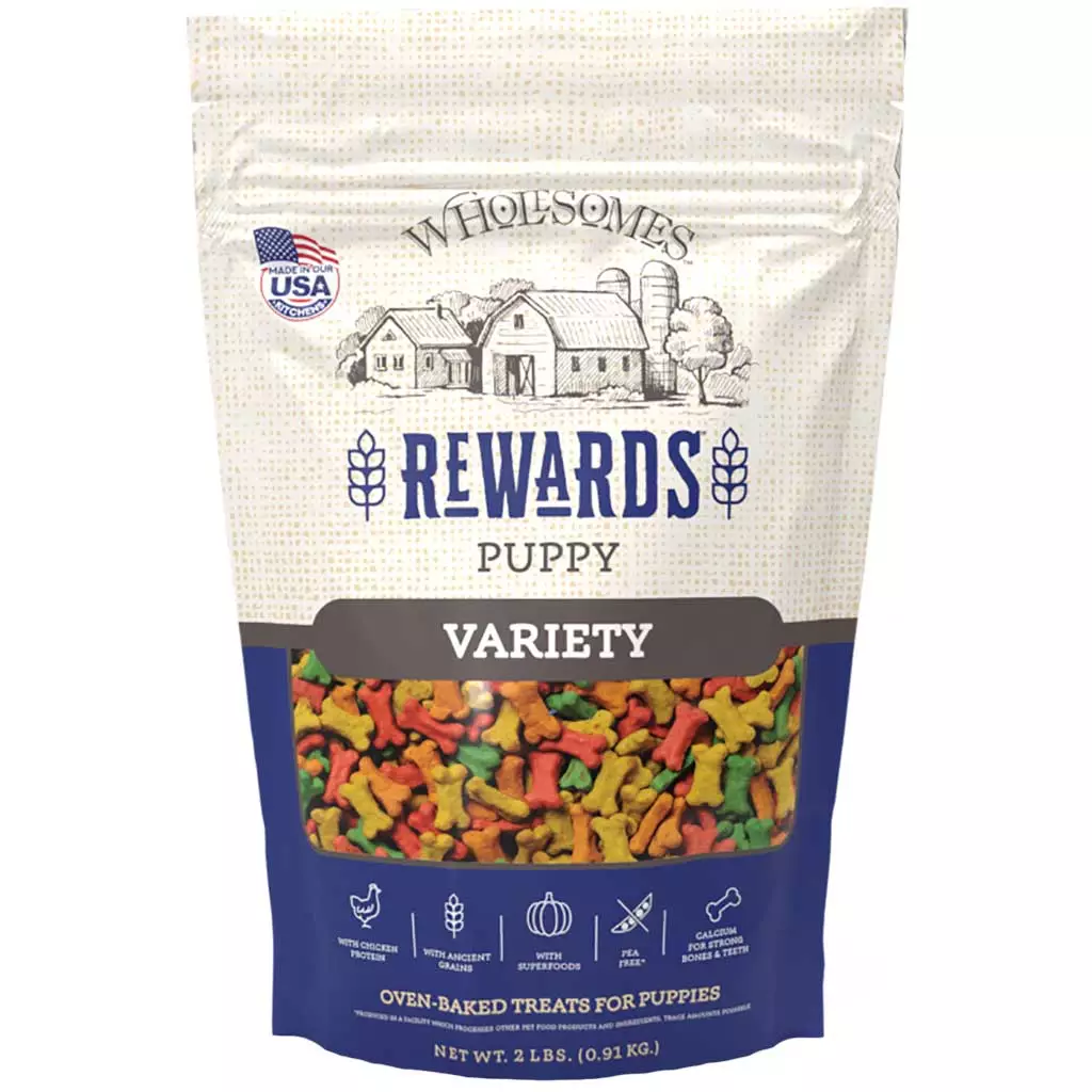 Rewards Puppy Variety Oven-Baked Biscuits with Chicken and Ancient Grains
