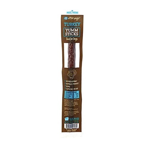 Turkey Yumm Sticks Dog Treats – 95% Real Turkey, Soft Texture