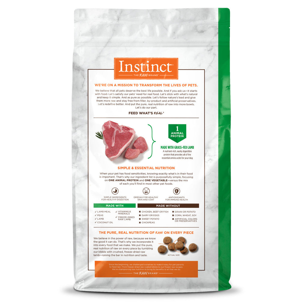 Limited Ingredient Lamb & Pea Dry Dog Food