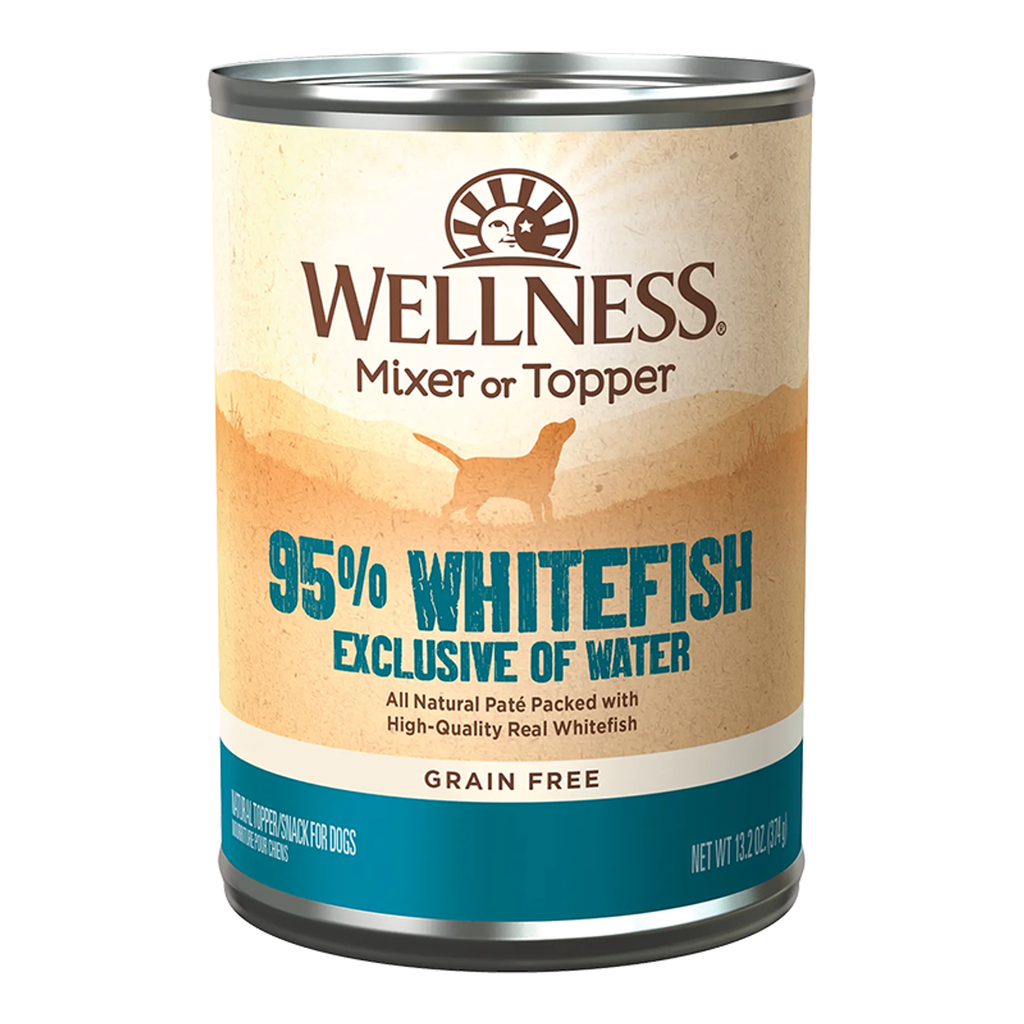 Wellness Grain Free Wet Dog Food 95% Whitefish Recipe