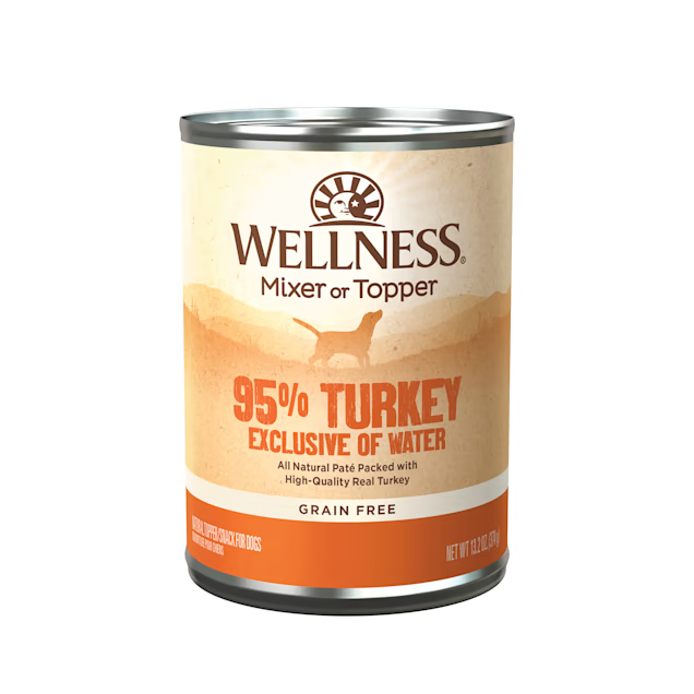 Grain-Free Turkey Wet Dog Food Topper, 95% Meat Recipe