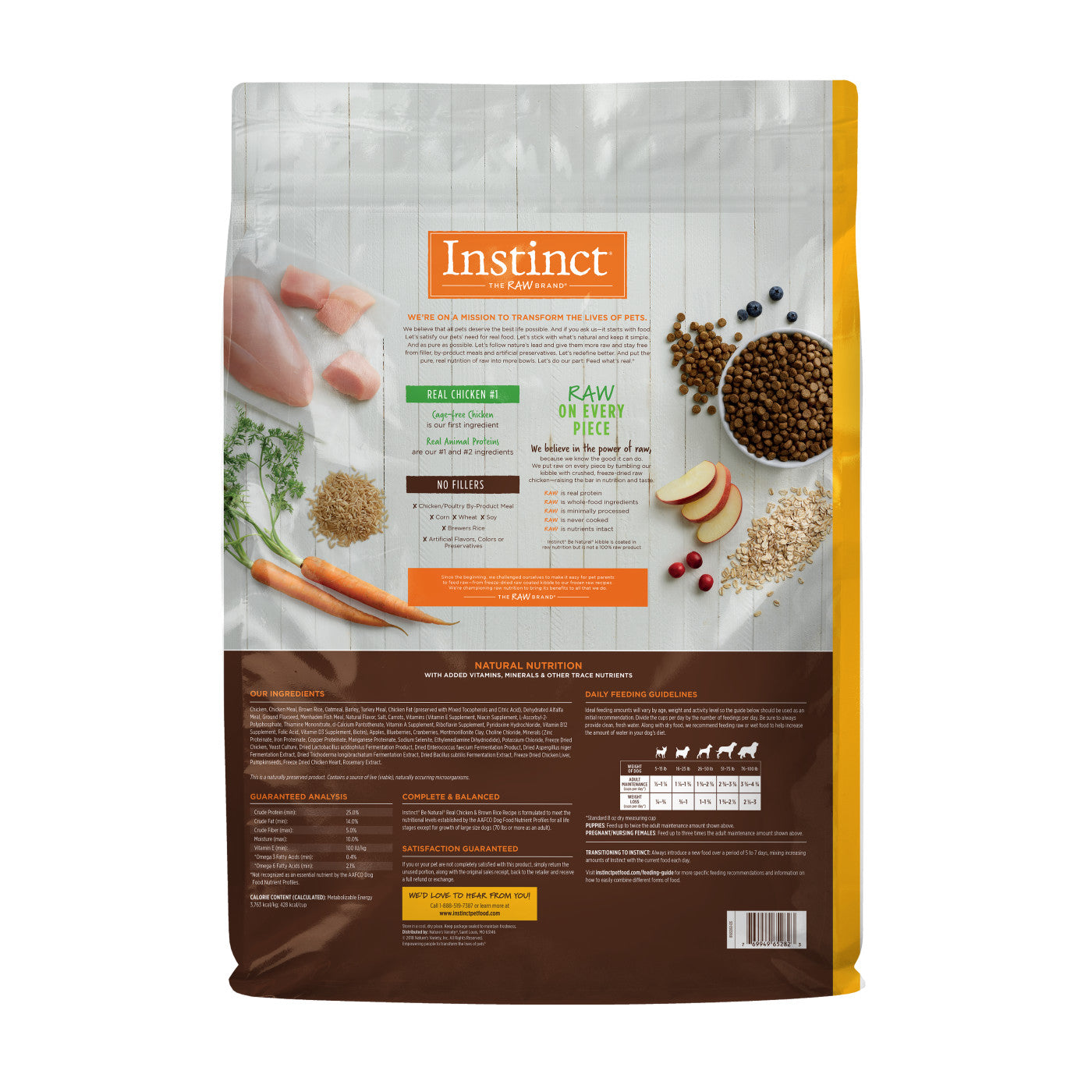 Cage-Free Chicken & Whole Grain Kibble with Freeze-Dried Raw for Dogs