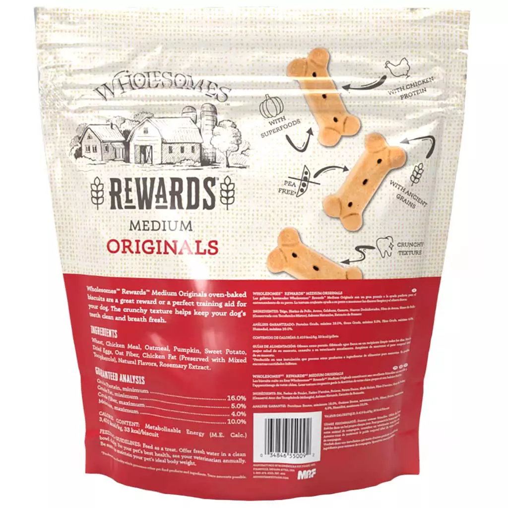 Rewards Originals Oven-Baked Chicken Dog Biscuits