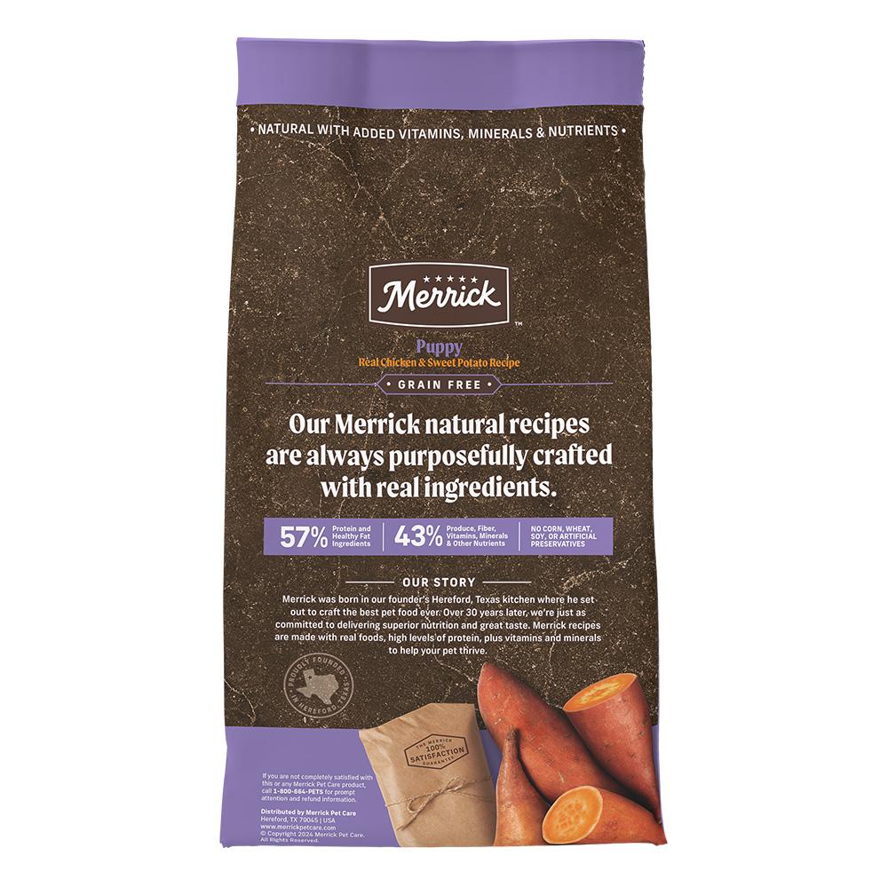 High-Protein Puppy Food with Real Deboned Chicken and DHA