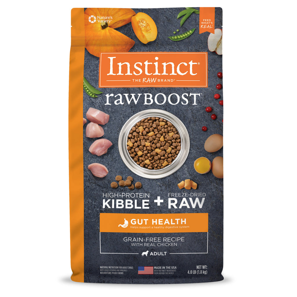 Grain-Free High-Protein Dog Food with Freeze-Dried Raw Chicken