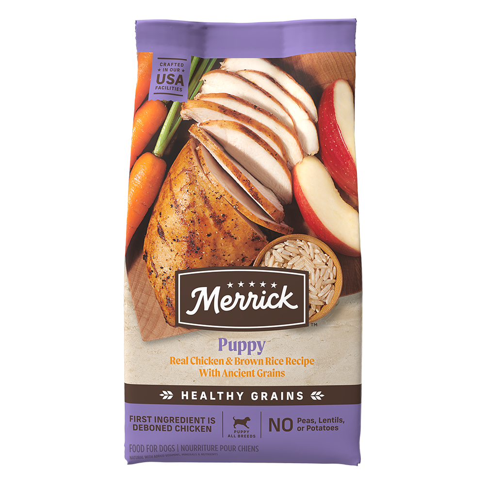 Puppy Dry Dog Food with Deboned Chicken and Whole Grains
