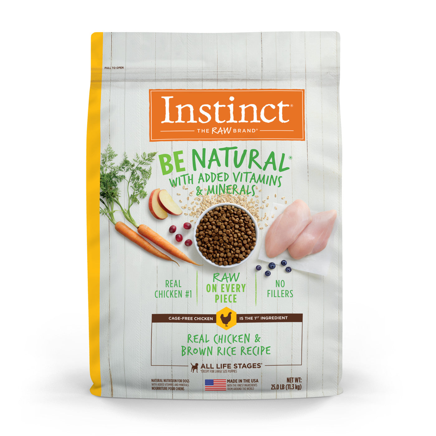 Cage-Free Chicken & Whole Grain Kibble with Freeze-Dried Raw for Dogs
