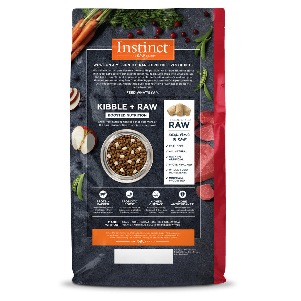 Grain-Free Beef & Freeze-Dried Raw Bites Dog Food