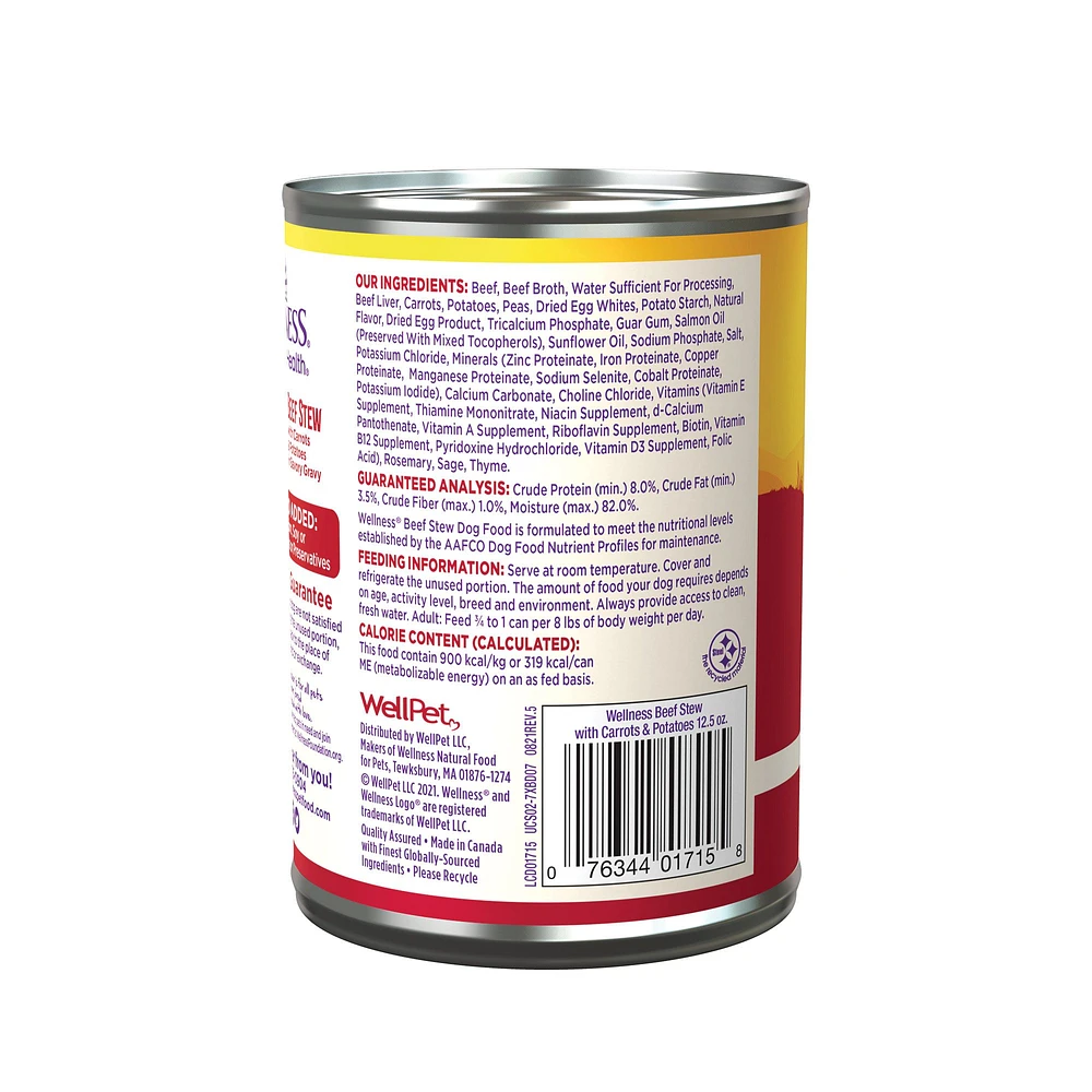 Beef Stew with Vegetables Wet Dog Food