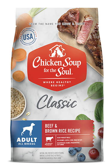 Beef & Whole Grains Adult Dog Food, Pea & Legume Free