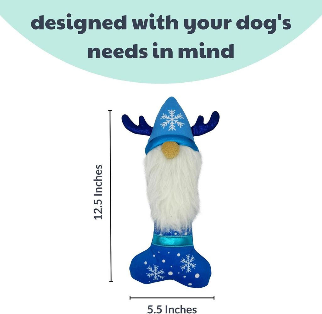 Plush Dog Toy with Squeaker, Soft & Durable, Two Sizes