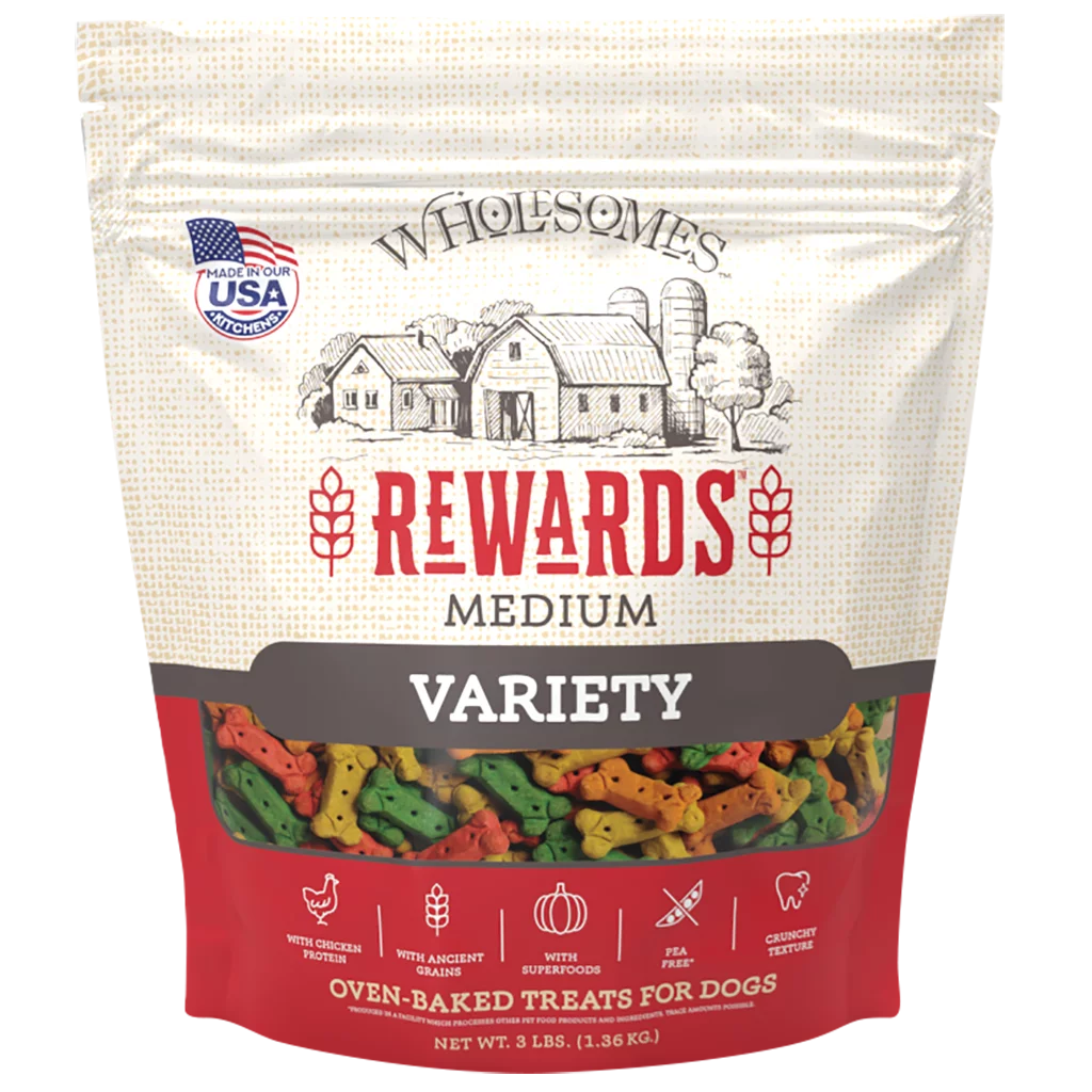 Rewards Variety Oven-Baked Dog Biscuits with Chicken and Ancient Grains
