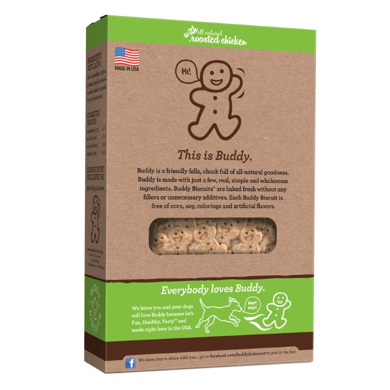 Ginger-Kid Shaped Dog Treats with Chicken and Whole Wheat Flour