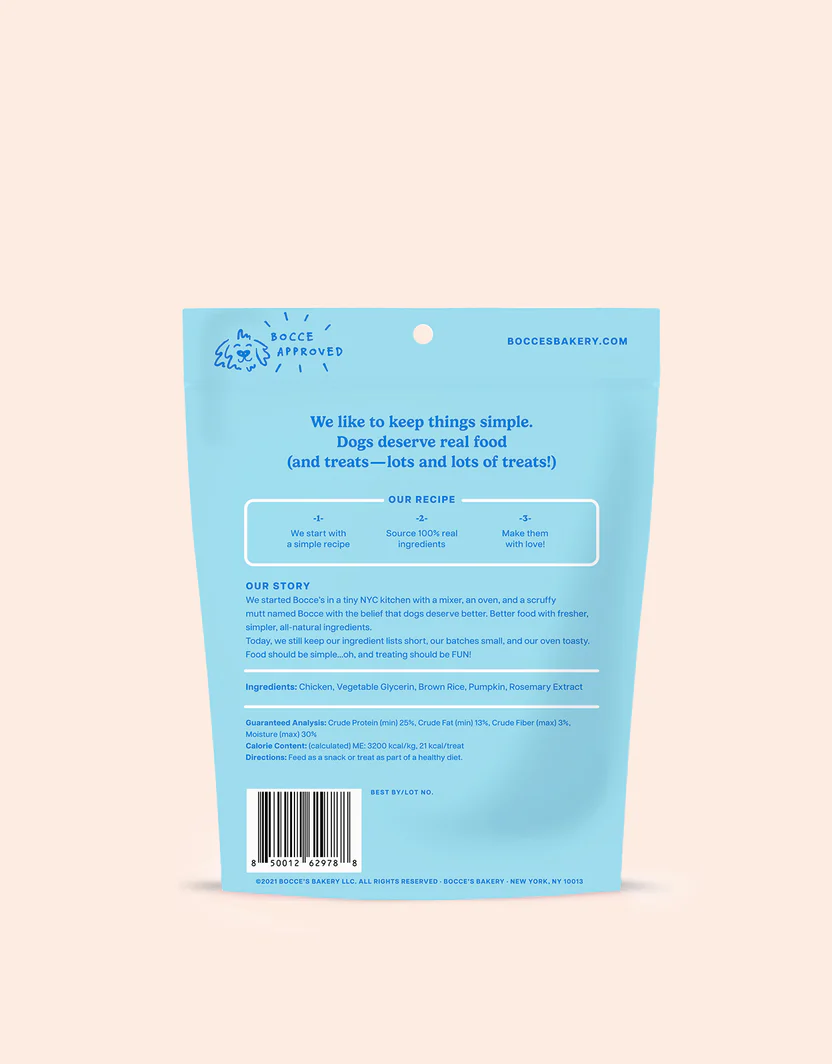 All-Natural Chicken Dog Treats, Limited Ingredient, 4 oz.