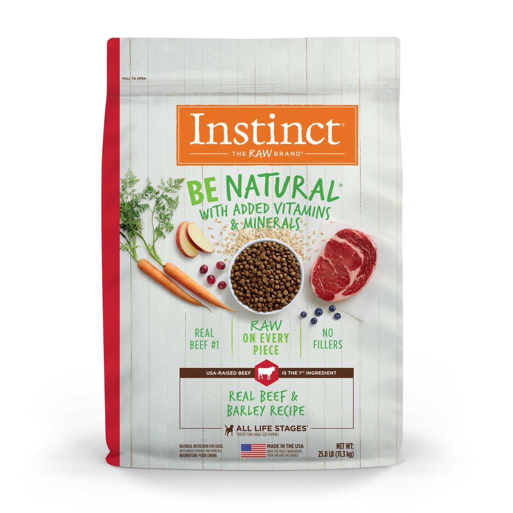 Beef & Whole Grain Dog Food with Freeze-Dried Raw Pieces