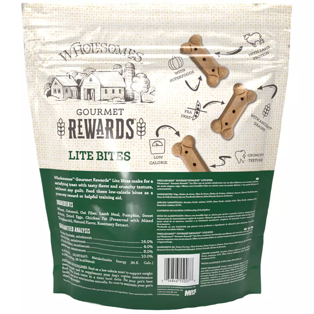 Gourmet Rewards Lite Bites Lamb & Ancient Grains Dog Treats