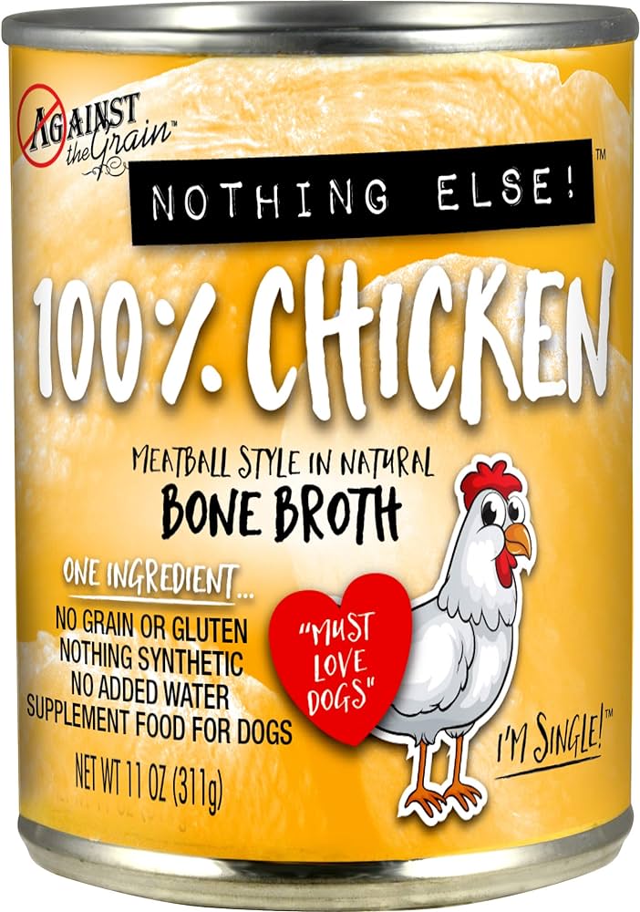 Chicken Loaf-in-Gravy Wet Dog Food, Single Ingredient Recipe