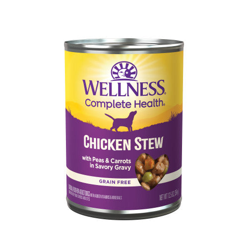 Homestyle Chicken Stew with Vegetables for Adult Dogs