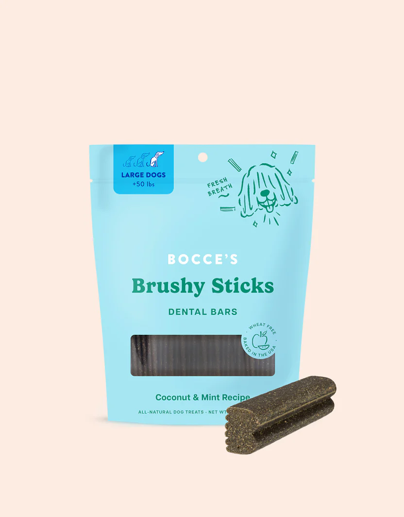Brushy Stick Dental Bars for Dogs with Coconut & Mint