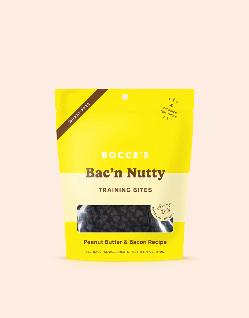 Oven-Baked Dog Treats, Peanut Butter & Bacon, Wheat-Free, 6 oz