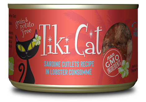 Wild-Caught Sardine Cat Food in Lobster Broth, Grain-Free