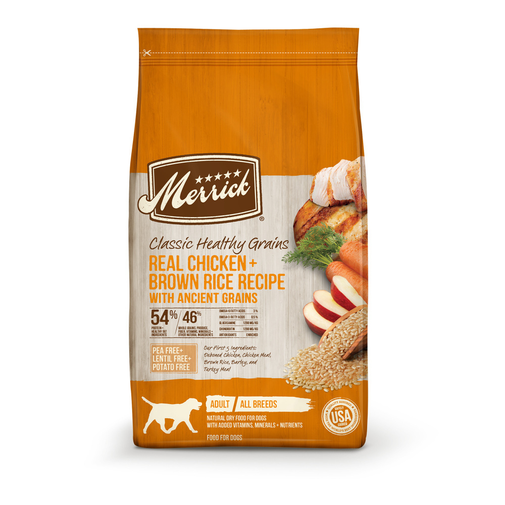 Deboned Chicken & Whole Grain Adult Dog Food with Apples and Carrots