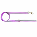 Reflective Amethyst Dog Leash with Neoprene Handle, 4'11"