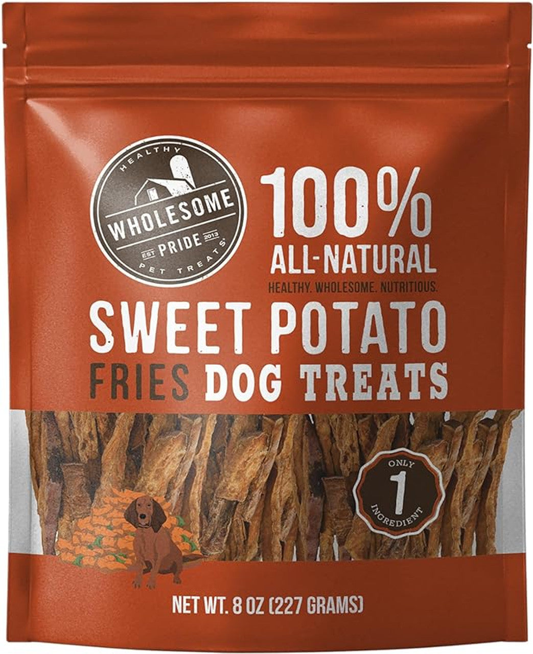 Sweet Potato Dog Treats with Flax Seed Oil, Grain-Free