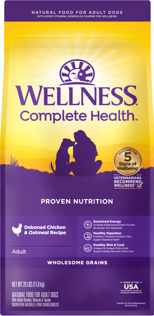 Chicken & Whole Grains Dog Food with Fruits and Vegetables