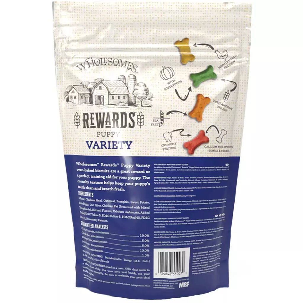 Rewards Puppy Variety Oven-Baked Biscuits with Chicken and Ancient Grains