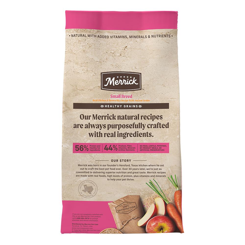 Small Breed Adult Dog Food with Deboned Chicken & Whole Grains