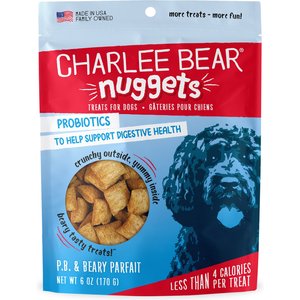 Charlee Bear Nuggets PB & Beary Parfait Crunchy Dog Treats