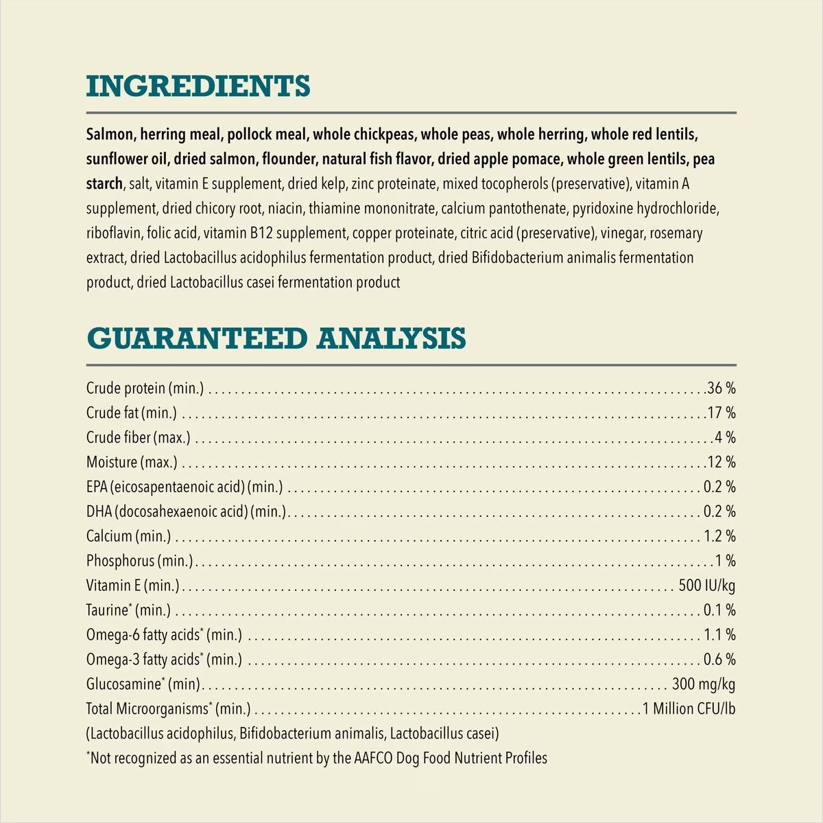 Salmon Jerky Dog Food with Vegetables and Fruit, 70% Animal Ingredients