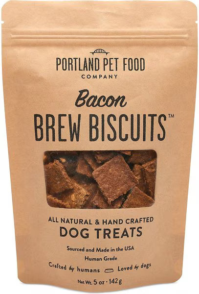 Portland Pet Food Company Bacon Brew Biscuits for Dogs