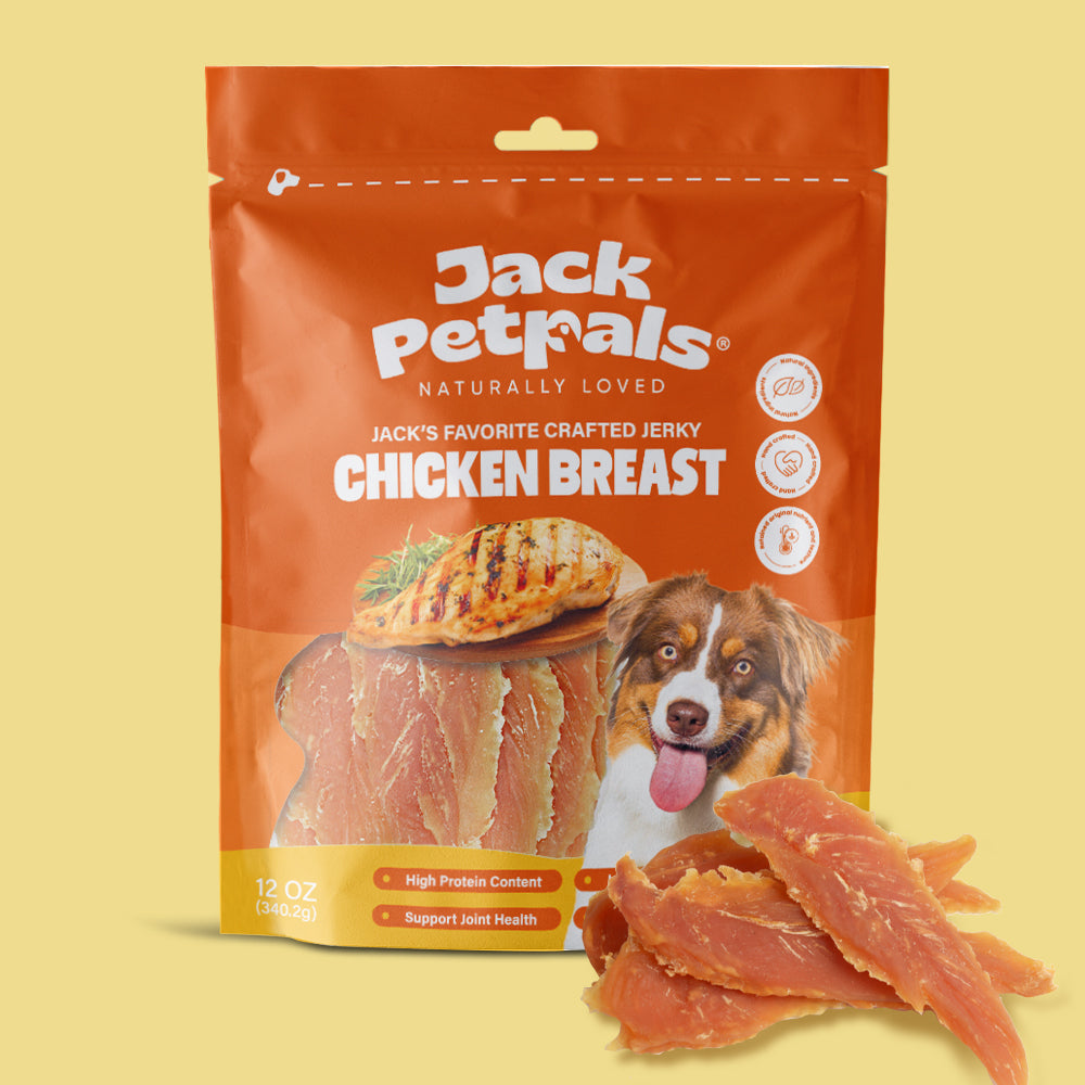 Jack’s Favorite Chicken Breast Jerky Dog Treats, 12 oz