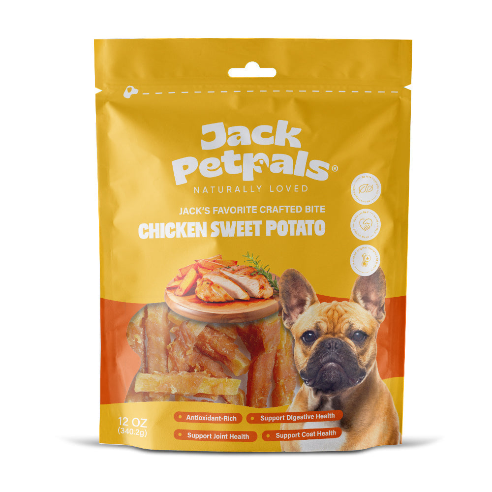 Jack’s Favorite Chicken & Sweet Potato Dog Treats, Soft Bites