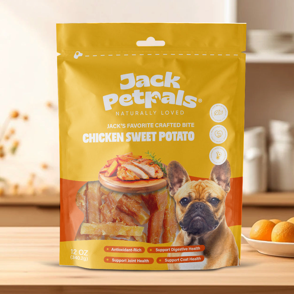 Jack’s Favorite Chicken & Sweet Potato Dog Treats, Soft Bites