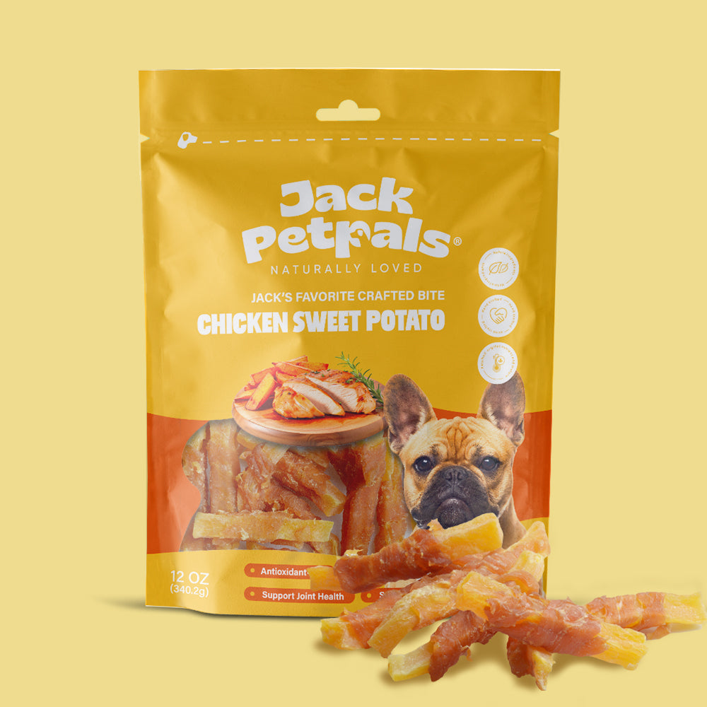 Jack’s Favorite Chicken & Sweet Potato Dog Treats, Soft Bites