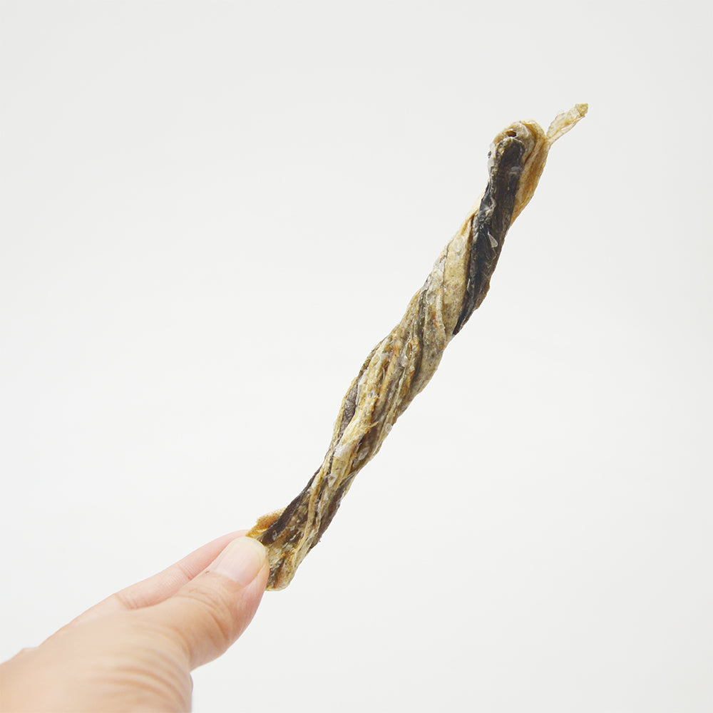 Codfish Skin Dog Chew – Single Ingredient, Grain-Free Treat