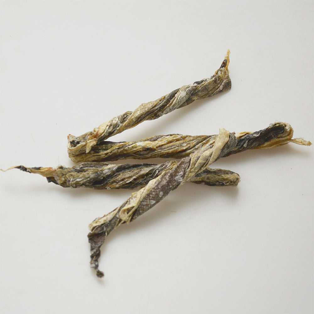 Codfish Skin Dog Chew – Single Ingredient, Grain-Free Treat